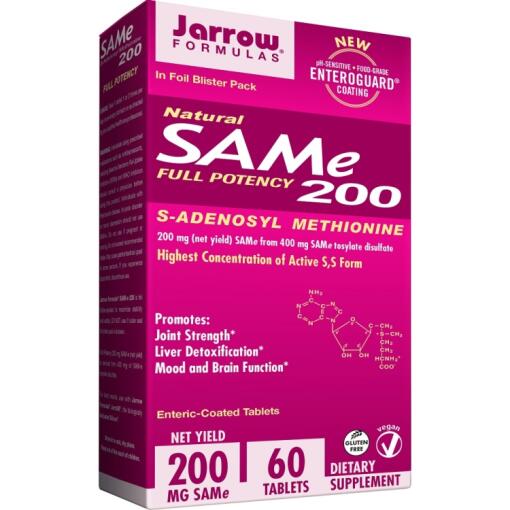 Jarrow Formulas - SAMe 200 60 tablets