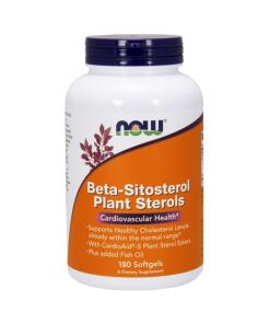 NOW Foods - Beta-Sitosterol Plant Sterols 180 softgels