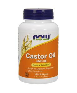 NOW Foods - Castor Oil 120 softgels