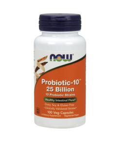 NOW Foods - Probiotic-10 25 Billion - 100 vcaps