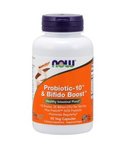 NOW Foods - Probiotic-10 & Bifido Boost 90 vcaps