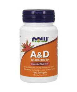 NOW Foods - Vitamin A & D 100 softgels