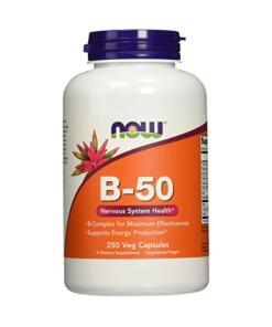 NOW Foods - Vitamin B-50 Vitamin B-50 - 250 vcaps