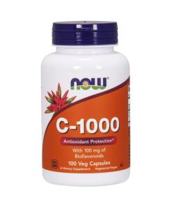 NOW Foods - Vitamin C-1000 with 100mg Bioflavonids 100 vcaps