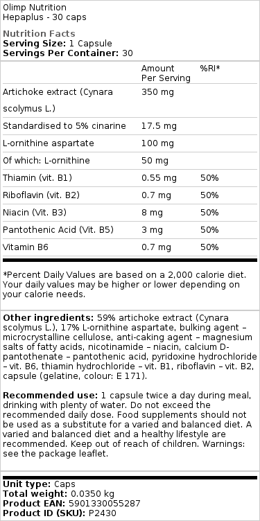 Hepaplus - 30 caps - Image 2
