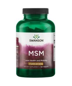 Swanson - MSM Methylsulfonylmethane 3000mg - 120 tablets