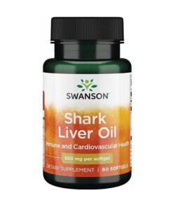 Swanson - Shark Liver Oil 60 softgels