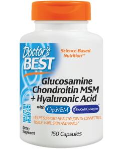 Glucosamine Chondroitin MSM + Hyaluronic Acid - 150 caps