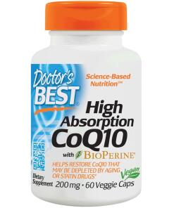 High Absorption CoQ10 with BioPerine