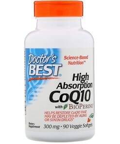 High Absorption CoQ10 with BioPerine