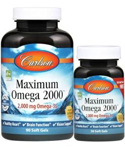 Maximum Omega 2000 - 90 + 30 softgels