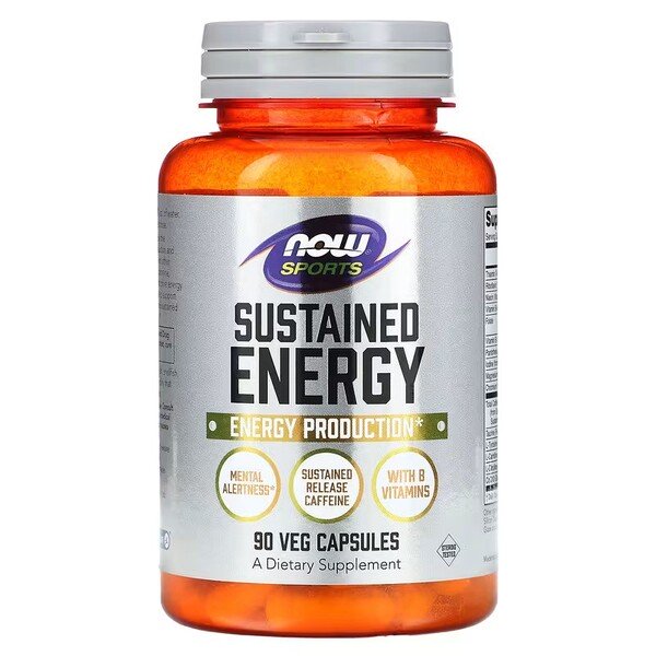 NOW Foods Sustained Energy 90 vcaps em Ecosupplements