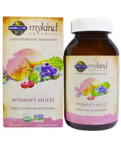 Garden of Life - Mykind Organics Dame Multi - 120 veganske tabletter