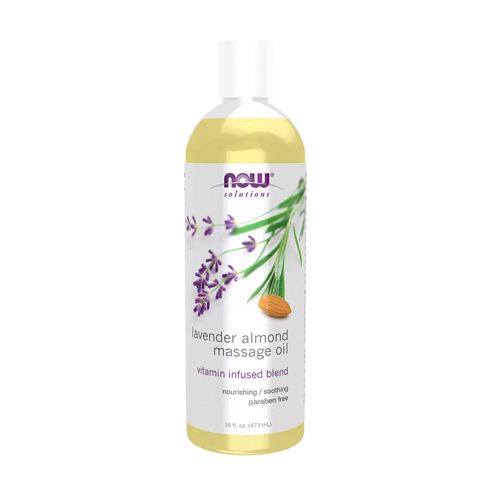 NOW - Now Foods - Lavender Almond Massage Oil (473 ml)