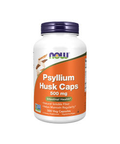 NOW - Now Foods - Psyllium Husk 500 mg (500 Veg Capsules)