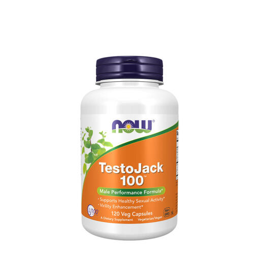 NOW - Now Foods - TestoJack 100 (120 Veg Capsules)