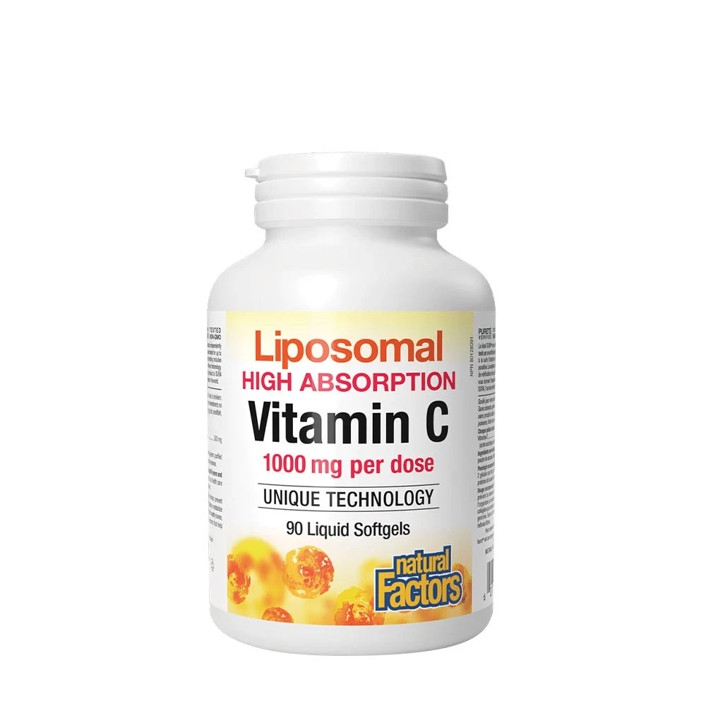 Natural Factors - Natural Factors Liposomal Vitamin C (90 Softgels)