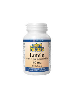 Natural Factors - Natural Factors Lutein 40 mg with Zeaxanthin (60 Softgels)