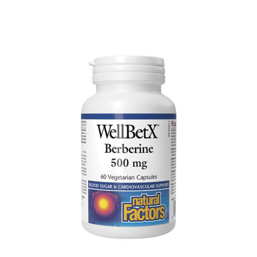 Natural Factors - Natural Factors WellBetX Berberine 500 mg (60 Capsules)