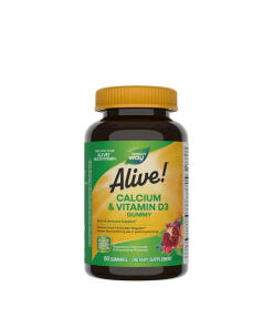 Natures Way - Nature's Way - Alive!® Calcium + D3 Gummies (60 Gummies)
