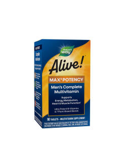 Natures Way - Nature's Way - Alive!® Men’s Max3 Daily Multivitamin (90 Tablets)