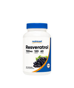 Nutricost - Nutricost Resveratrol Capsules (120 Capsules)