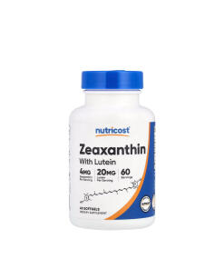 Nutricost - Nutricost - Zeaxanthin (with Lutein)  (60 Softgels)