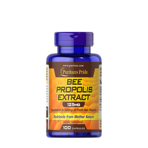 Puritan's Pride - Puritan's Pride Bee Propolis 500 mg (100 Capsules)