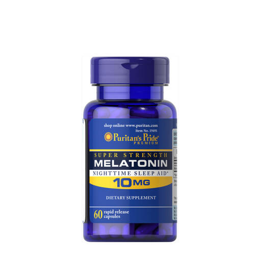 Puritan's Pride - Puritans Pride Melatonin 10 mg (60 Capsules)