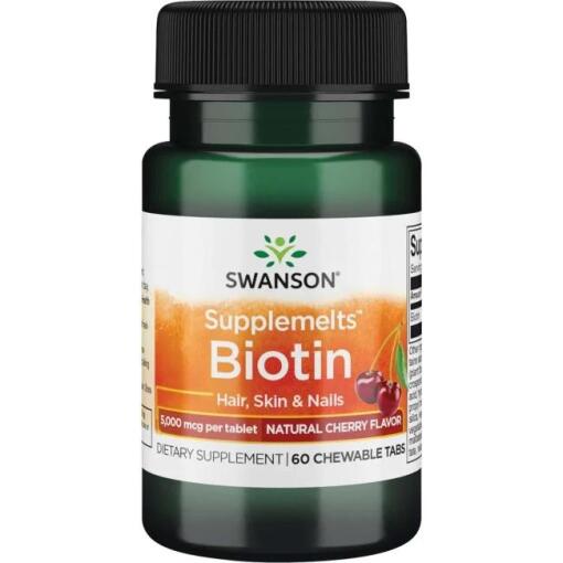 Swanson - SWANSON Biotyna 60 tabletek do ssania