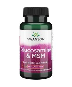 Swanson - SWANSON Glucosamine + MSM 60kaps