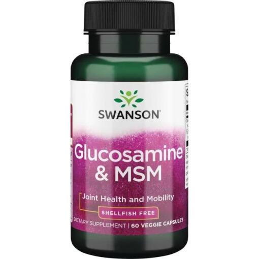 Swanson - SWANSON Glucosamine + MSM 60kaps