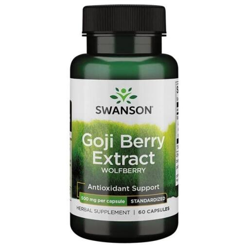 Swanson - SWANSON Goji extract 500mg 60kaps