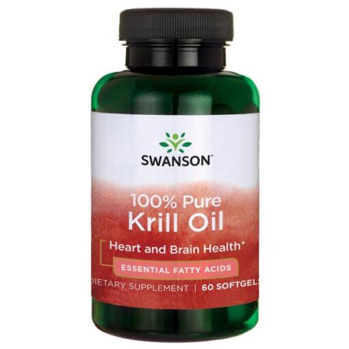 Swanson - SWANSON Krill Oil 60 kaps