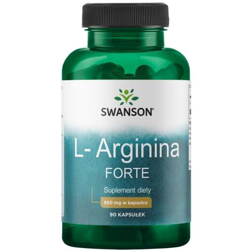 Swanson - SWANSON L-arginina forte 850mg 90 kaps