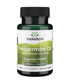 Swanson - SWANSON Peppermint Oil Combination 100sgels