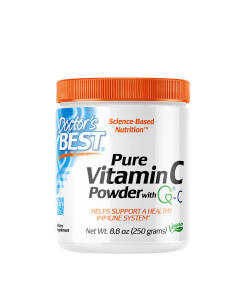 Doctor's Best - Pure Vitamin C Powder with Quali-C - 250g