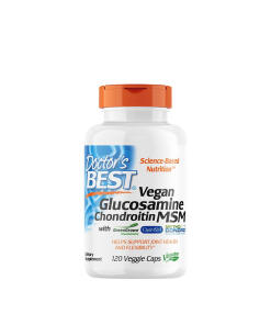 Doctor's Best - Vegan Glucosamine & Chondroitin & MSM - 120 vcaps