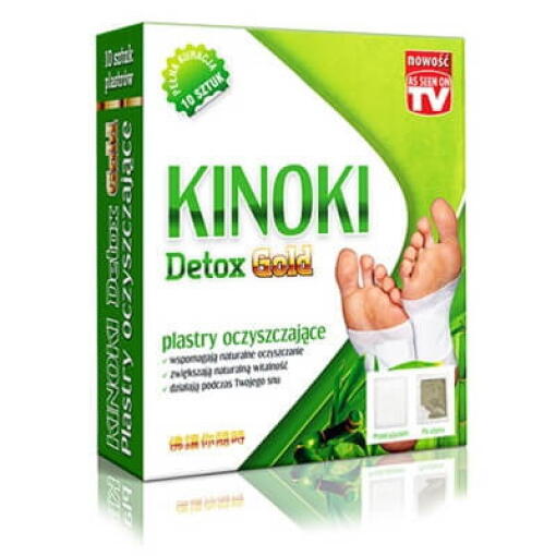 Aura Herbals - AURA HERBALS KINOKI Detox Gold Cleansing Patches (10 pcs.)