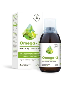 Aura Herbals - AURA HERBALS Omega-3 -370 DHA / 700 EPA (200 ml / 6