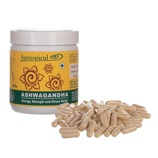 Aurospirul - AUROSPIRUL Ashvagandha (500 caps)
