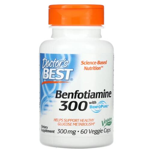 Doctor's Best - Benfotiamine with BenfoPure