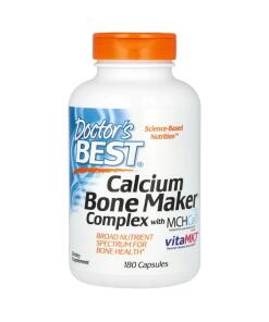 Doctor's Best - Calcium Bone Maker Complex with MCHCal - 180 caps