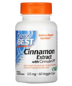 Doctor's Best - Cinnamon Extract with CinnulinPF