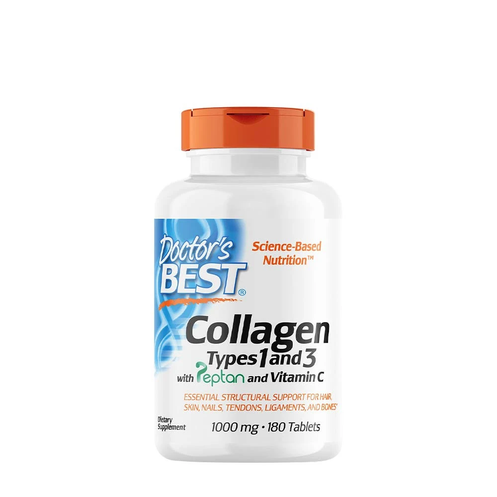 Doctor's Best - Collagen Types 1 and 3 with Peptan and Vitamin C