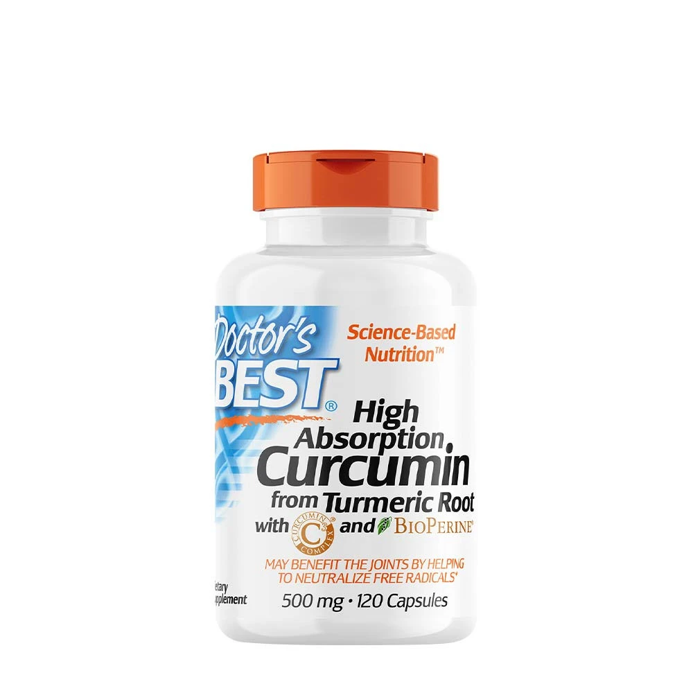 Doctor's Best - High Absorption Curcumin From Turmeric Root with C3 Complex & BioPerine