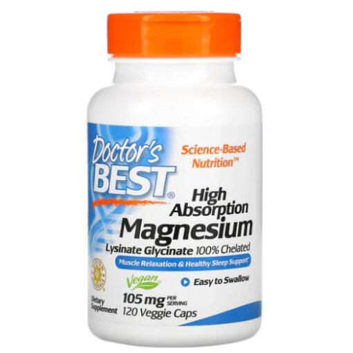 Doctor's Best - High Absorption Magnesium