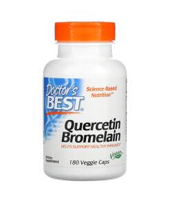 Doctor's Best - Quercetin Bromelain - 180 vcaps