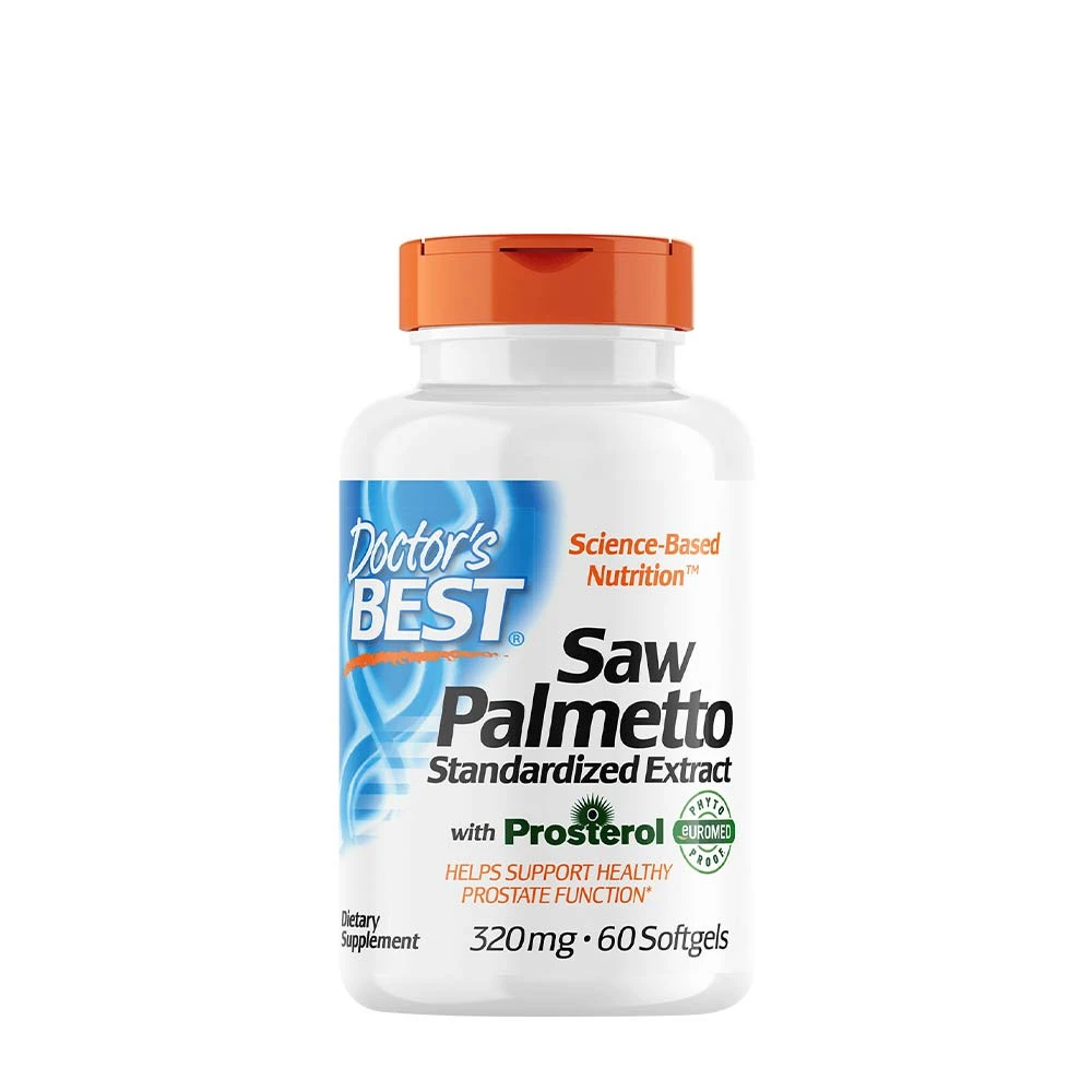 Doctor's Best - Saw Palmetto Standardized Extract with Prosterol