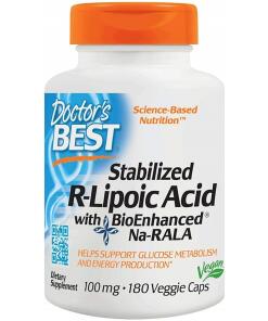 Doctor's Best - Stabilized R-Lipoic Acid with Na-RALA